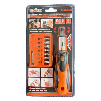 Maestro craft Ratchet Screwdriver Set In Screwdriver Set from B&Q