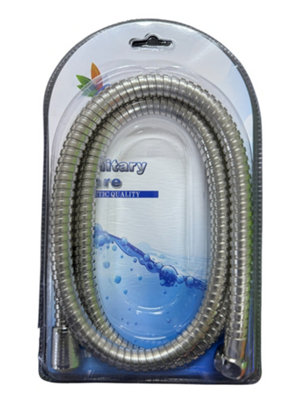 B&Q -  Stainless Steel Shower Hose /  Shower Head
