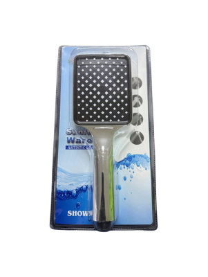 Maestro craft Rectangular Handheld Shower Head from B&Q