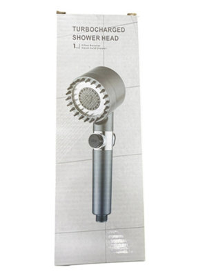 Maestro craft Filter Booster Handheld Shower Head from B&Q