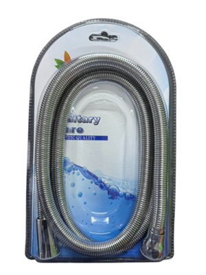 Maestro craft 1.5 Meters Stainless Steel Flexible Shower Hose from B&Q