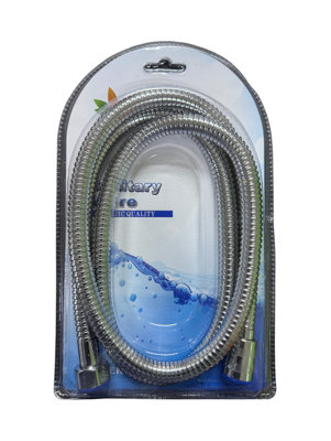 Maestro craft 2 Meters Flexible Metal Shower Hose from B&Q