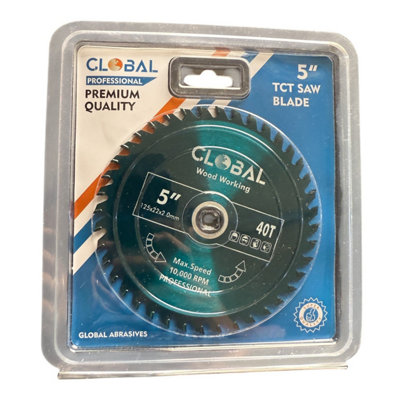 Maestro craft 180mm Fine Tooth Woodworking Circular Blade from B&Q
