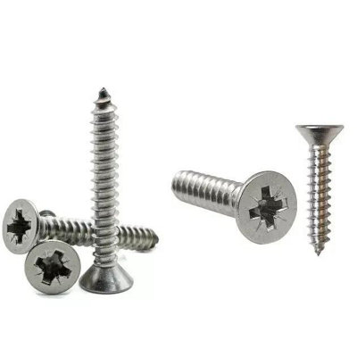 Maestro craft Wood Screws Flat Head Assorted Pack 4X40mm from B&Q