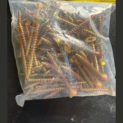 Maestro craft 500G Heavy-Duty Construction Screws  6X60mm from B&Q