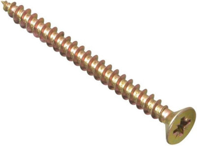 Maestro craft Zinc Plated Wood & Frame Screws 6X70mm (500G) from B&Q