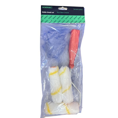 Maestro craft Wall Painting Roller  Brush Set 4Pcs from B&Q