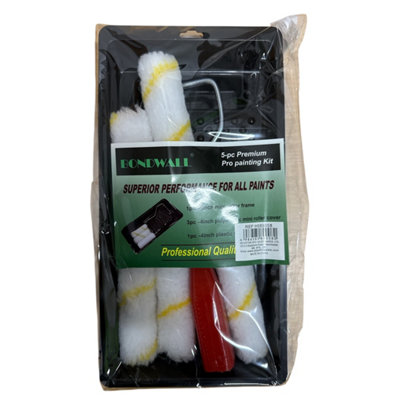Maestro craft Fiber Paint Roller Set With Plastic Tray from B&Q