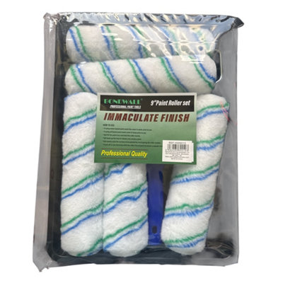Maestro craft 9" Paint Roller Set 5 Sleeve With Tray from B&Q