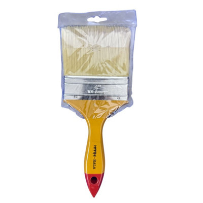 Maestro craft 4" Wood Handle Nylon Paint Brush from B&Q
