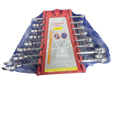 Maestro craft 8Pcs Steel  Combination Wrench Set from B&Q