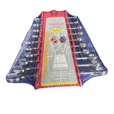 Maestro craft 10Pcs Steel Combination Wrench Set from B&Q