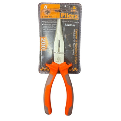 Maestro craft 8Inch Long Nose Pliers  Precision Grip from B&Q