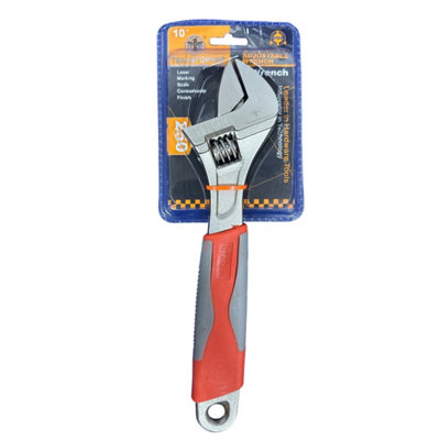 Maestro Craft 10Inch Adjustable Wrench Chrome Finish