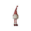 69cm Battery Operated Christmas Gonk Decoration with Dangly legs in Red