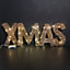 69cm LED Rose Gold Metal XMAS Battery Powered Light Up Indoor Christmas Decoration