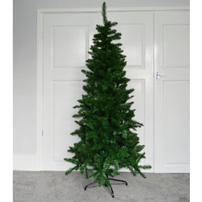 6ft (180cm) Newfoundland Slim (96cm) Pine Christmas Tree with 630 Tips