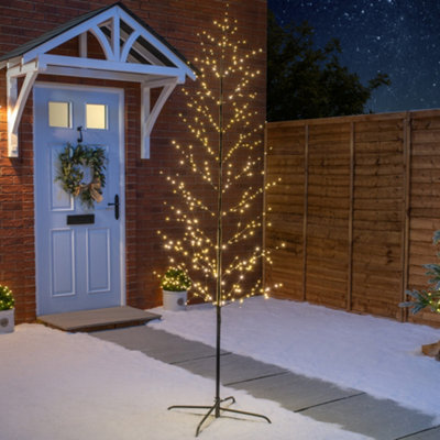 Black discount twig lights
