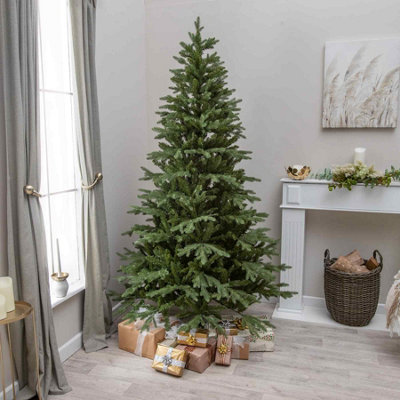 6ft Burghley Green Spruce Artificial Christmas Tree