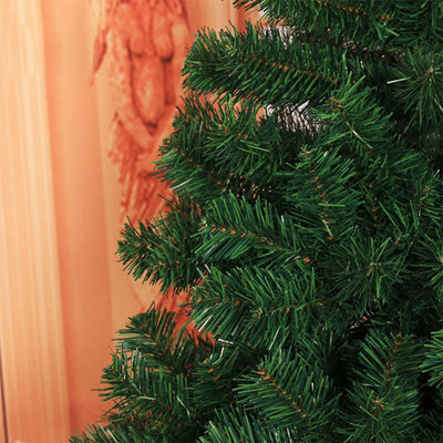 6ft Christmas Tree With 800 Tips & Metal Stand Xmas Decor