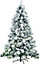 6FT Green Helsinki Snow Covered Christmas Tree