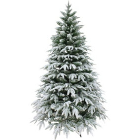 6FT Green Lapland Snow Covered Christmas Tree