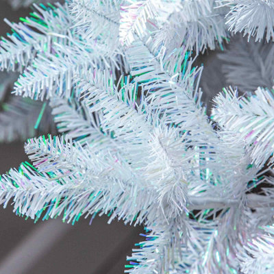 6ft Hatfield Artificial White Christmas Tree - 3