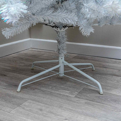 6ft Hatfield Artificial White Christmas Tree - 7