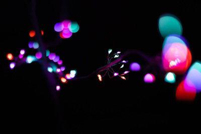 6ft Multi Coloured Christmas Twig Tree - 7