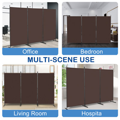 6FT Trifold 130g Polyester Fabric Plastic Foot Carbon Steel Frame ...