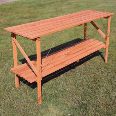 6ft x 1ft 2 Tier Greenhouse Staging