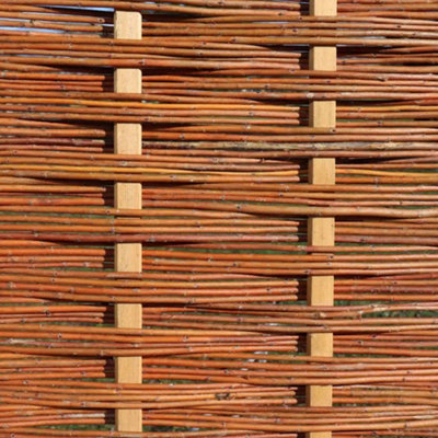 6ft x 5ft Framed Willow Hurdles - 3
