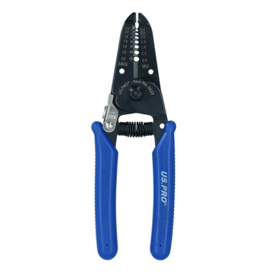6in Mini Hand Held Electrical Wire Strippers Cutters for Wire 0.6mm-2.6mm