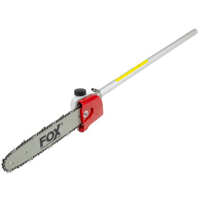6in1 Multi-tool Fox Wolf Petrol 43cc Brushcutter, Line Trimmer, Hedge Trimmer, Pruner with Extension