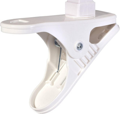 6inch Low Noise Oscillation Clip Fan - White - 4