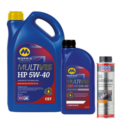 6L MORRIS CST 5w40 Fully Synthetic Engine Oil ACEA A3 / B4 +OIL ...