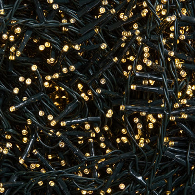 6m 240 LED TreeBrights Multi-Action Christmas String Lights with Timer ...