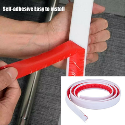 6m Flexible Self-Adhesive PVC Inner Corner Wall Moulding Trim in White