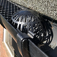 6m Gutter Protection Mesh Guard & Downpipe Filter Guards (Set of 2)