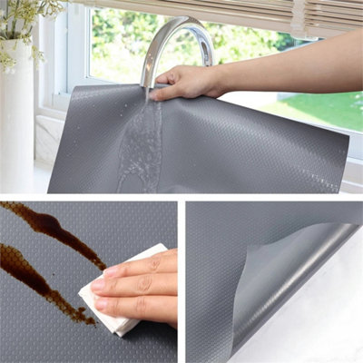 6m Non-Slip Draw Mat Shelf Liner Cabinet Storage Pad Kitchen Cupboard ...