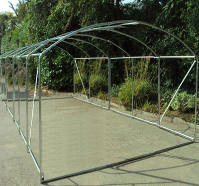 6m x 3.5m (20' x 11.5' approx) Pro Max Poly Tunnel Frame Only