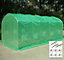 6m x 3.5m + Ground Anchor Kit (20' x 11.5' approx) Pro Max Green Poly Tunnel