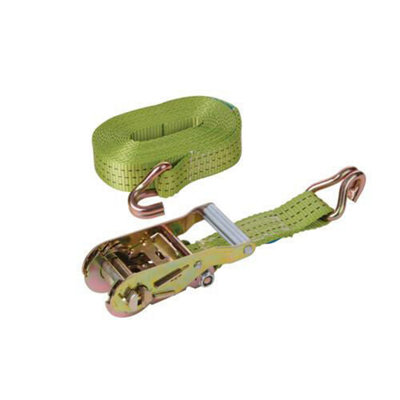 6m x 38mm Cargo Lash 3 Ton Tie Down Ratchet Strap