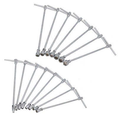 6mm 24mm Metric U J Universal Joint T Bar Sockets Spanner Nut Wrench