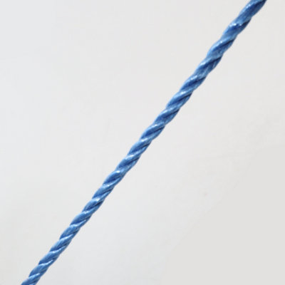 6mm Blue Polypropylene Rope 500M Drum - Ideal for Cable Pulling - 4