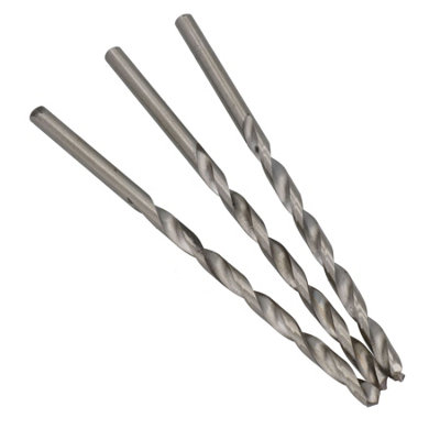 6mm long series HSS drill (3pcs)