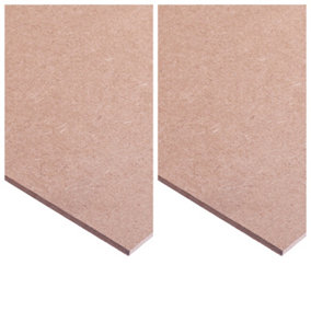 6mm MDF Board 610x305mm (2x1 ft) Pack of 2