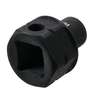 6mm Metric Stubby 3/8" Drive Shallow Impact Socket Hex Shank 25mm Depth ...