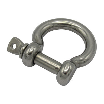 6MM Stainless Steel Bow Shackle with Screw Collar Pin