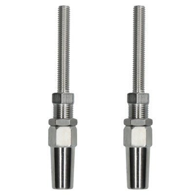 6mm Wire Cable Rope Rigging Stud Terminal Swageless DIY Fitting ...